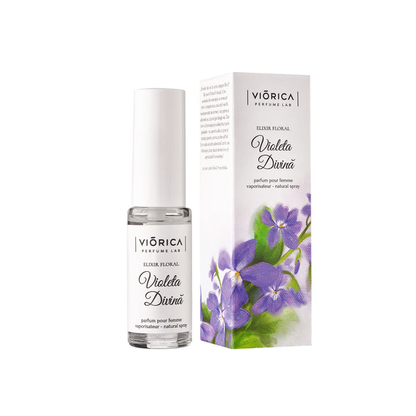 Parfum „Elixir Floral Violeta Divină”, mini