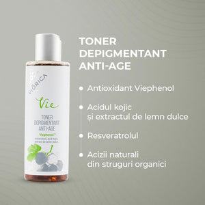 Toner Depigmentant Anti-Age, Viorica Vie