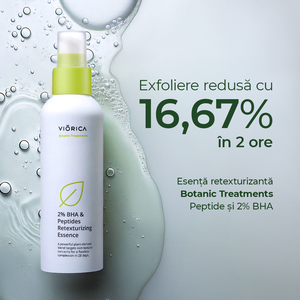 Esenţă retexturizantă cu peptide şi 2% BHA, Botanic Treatments