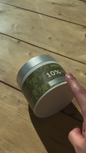 Cremă de Corp cu 10% Unt de Canabis
