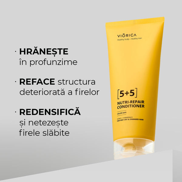 Balsam Nutri-Reparator 5+5 pentru păr foarte uscat și deteriorat, Viorica