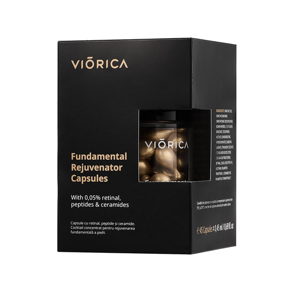 Capsule pentru Rejuvenarea Fundamentală a Pielii