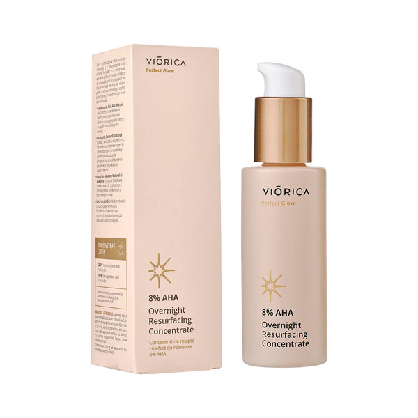 Concentrat de noapte cu efect de reînnoire 8% AHA, Perfect Glow