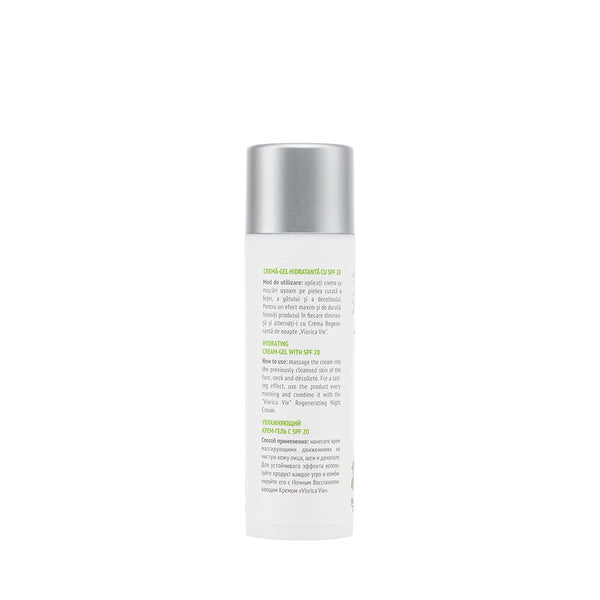 Cremă-gel hidratantă SPF20, Viorica Vie