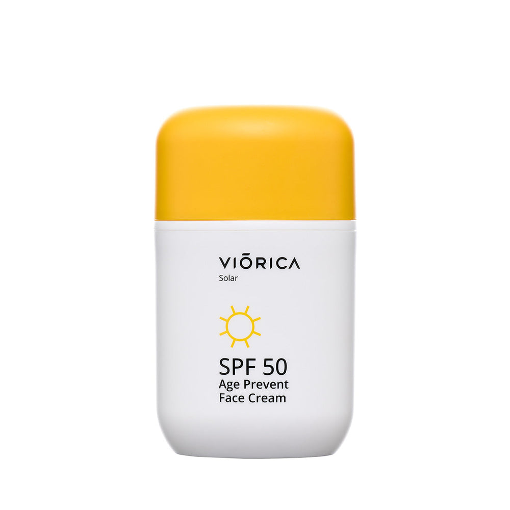 Cremă de Protecție Solară Age-Prevent Spf 50, Viorica Solar
