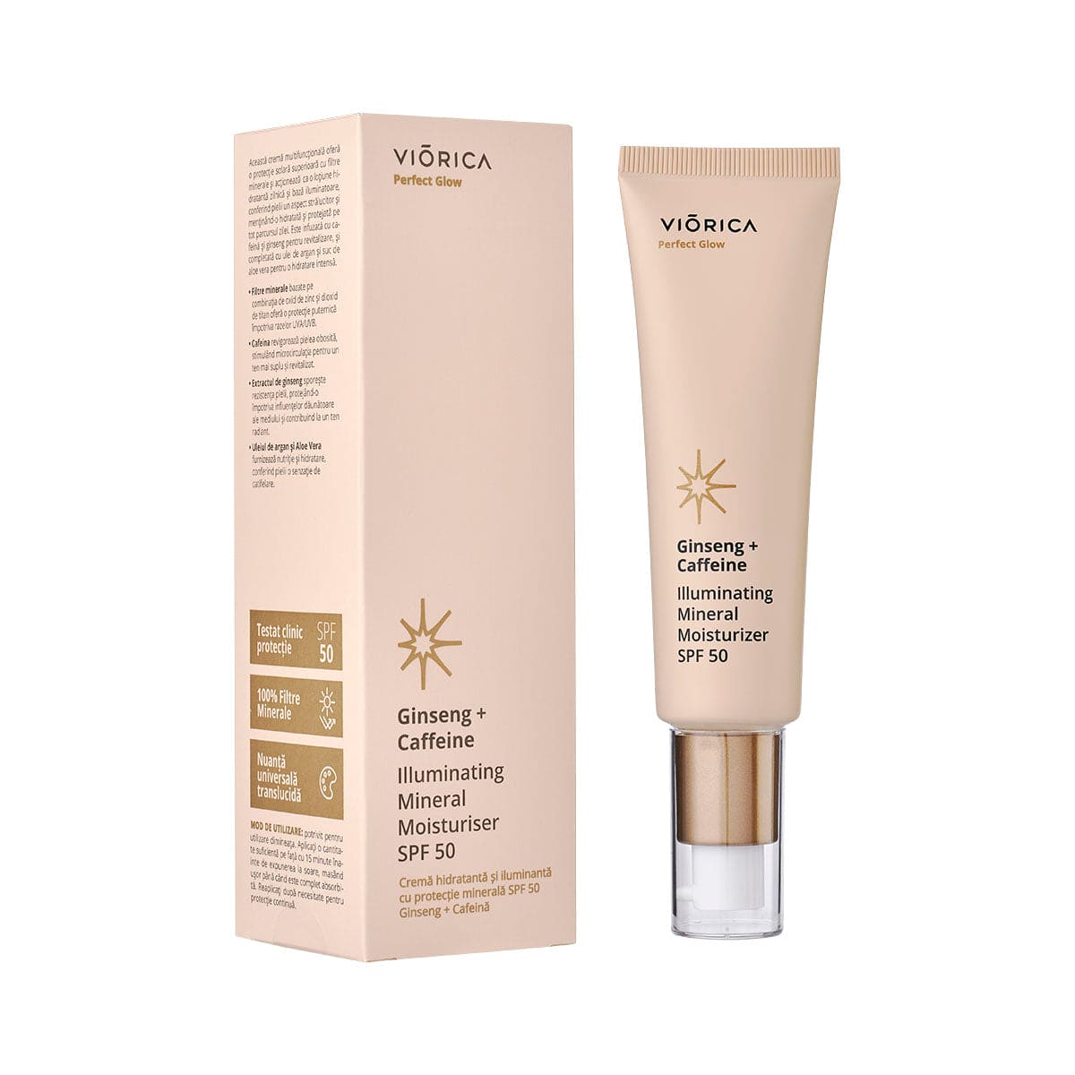 [正規品] SAIMDANG Perfect Rich 50g Crema hidratanta si iluminanta cu protectie minerala SPF 50