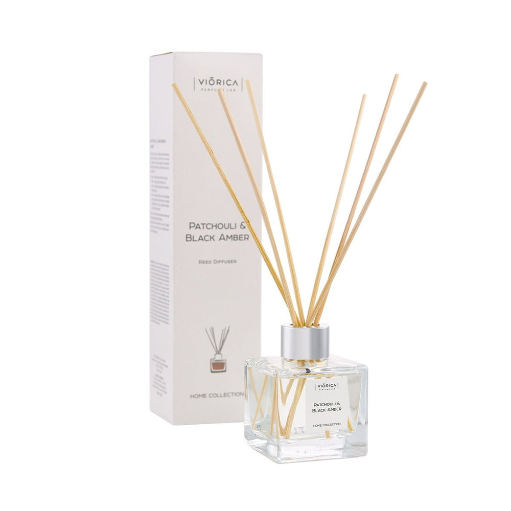 Difuzor de parfum PATCHOULI & CHIHLIMBAR NEGRU