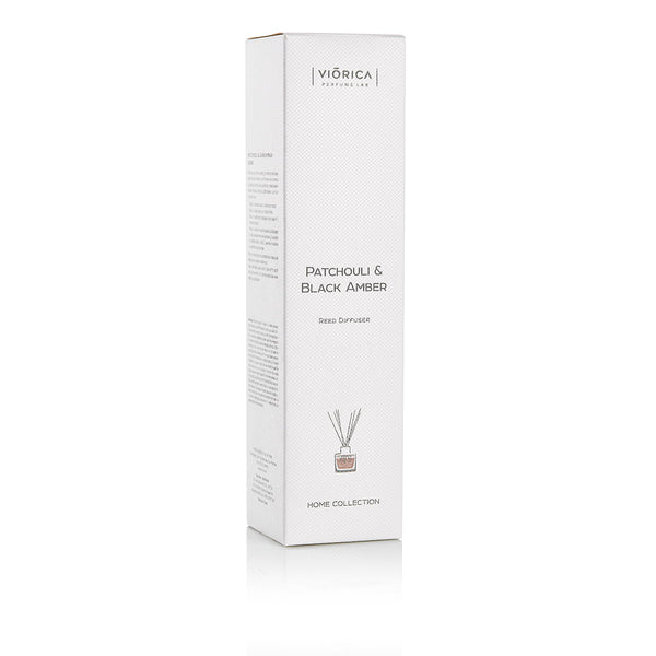 Difuzor de parfum PATCHOULI & CHIHLIMBAR NEGRU