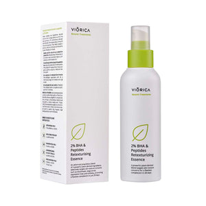 Esenţă retexturizantă cu peptide şi 2% BHA, Botanic Treatments