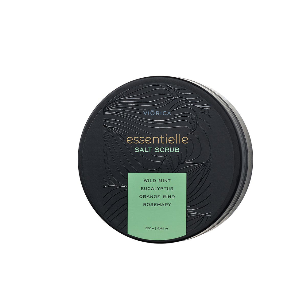 Exfoliant cu sare pentru corp Viorica Essentielle