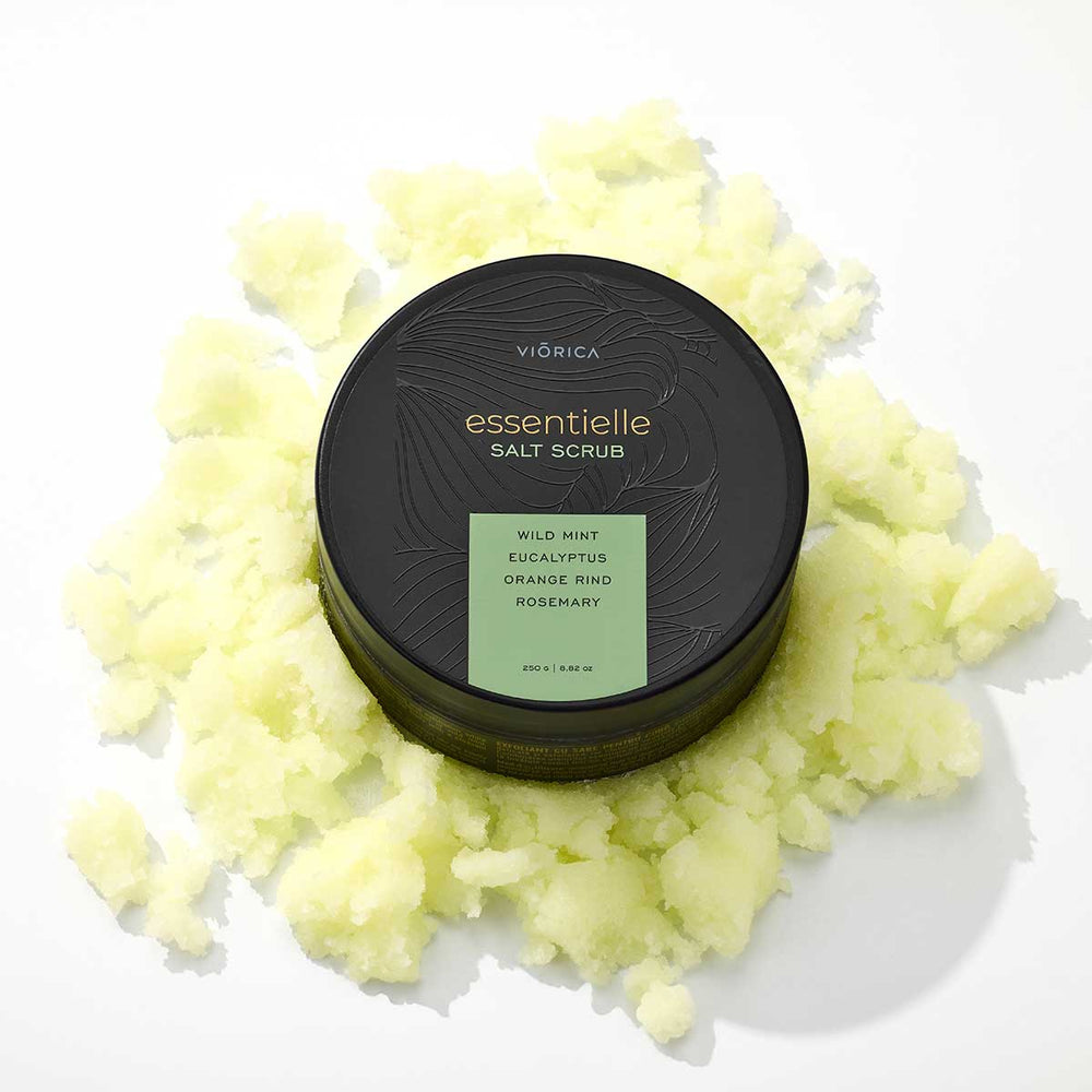 Exfoliant cu sare pentru corp Viorica Essentielle