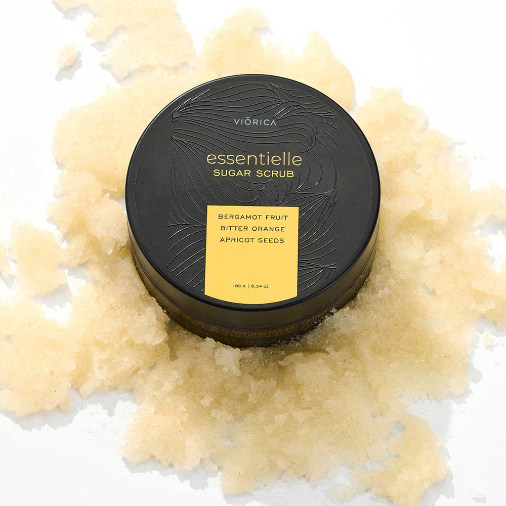 Exfoliant cu zahăr pentru corp Viorica Essentielle