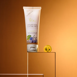 Exfoliant facial cu acțiune triplă, Viorica Vie