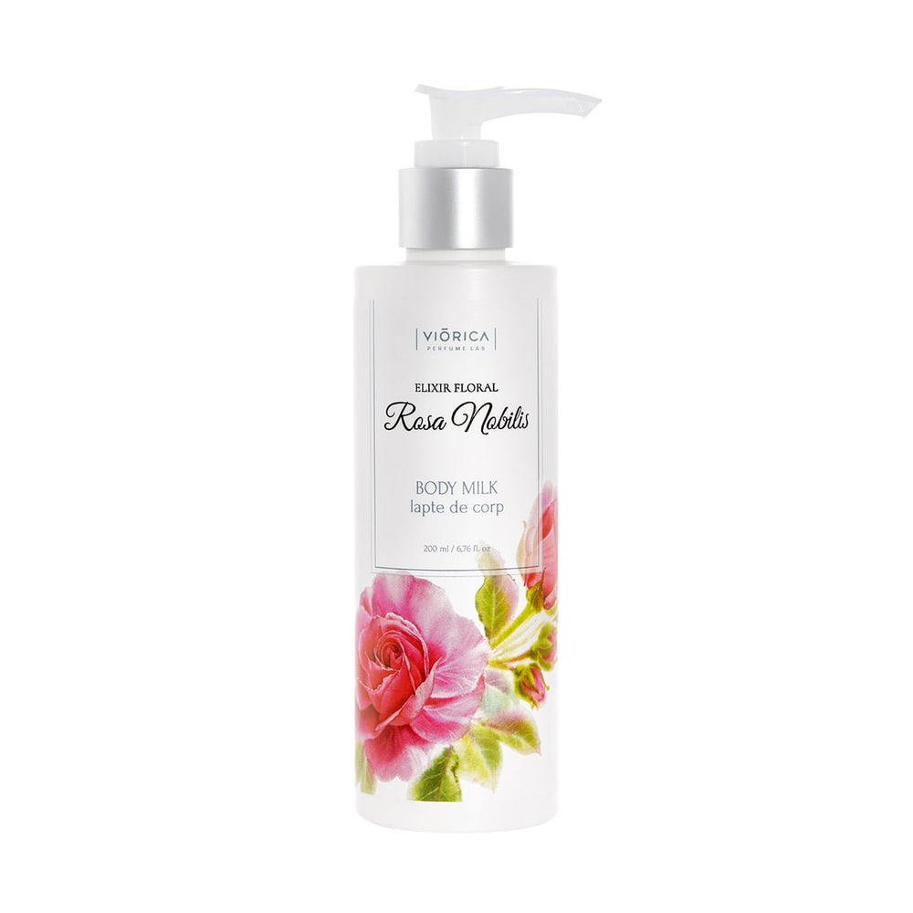 Lapte de corp „Elixir Floral Rosa Nobilis”