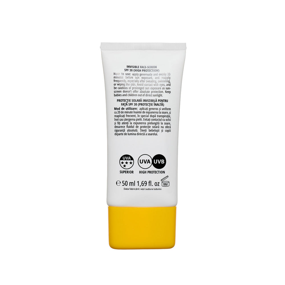 Protecţie Solară Invizibilă pentru faţă Spf 30, Viorica Solar