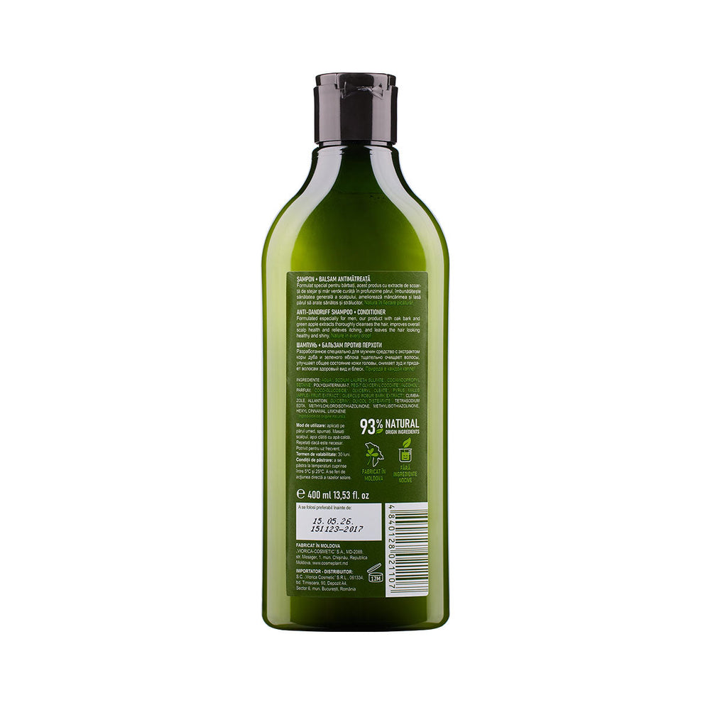 Șampon + balsam antimătreață, For Men