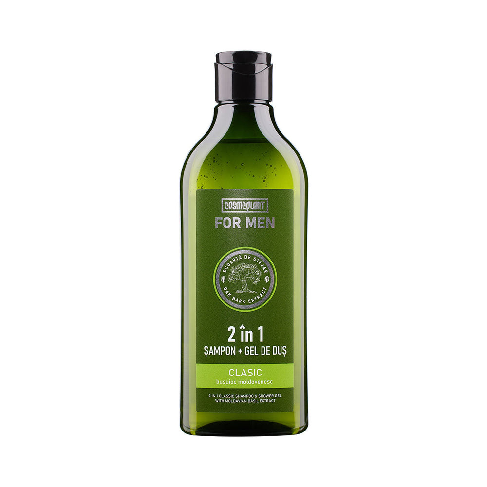Șampon clasic + gel de duș 2 în 1, For Men