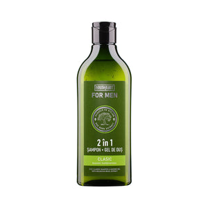Șampon clasic + gel de duș 2 în 1, For Men